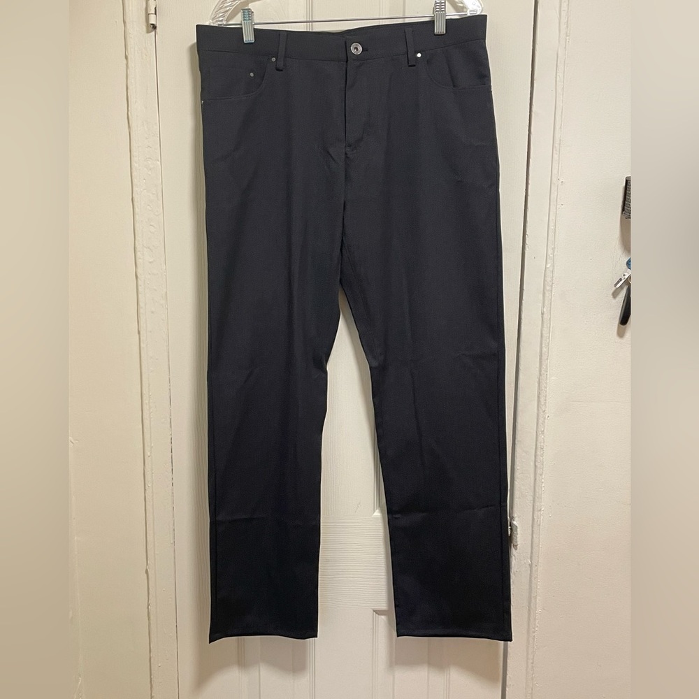 Calvin Klein Slim Fit Charcoal Grey Pants